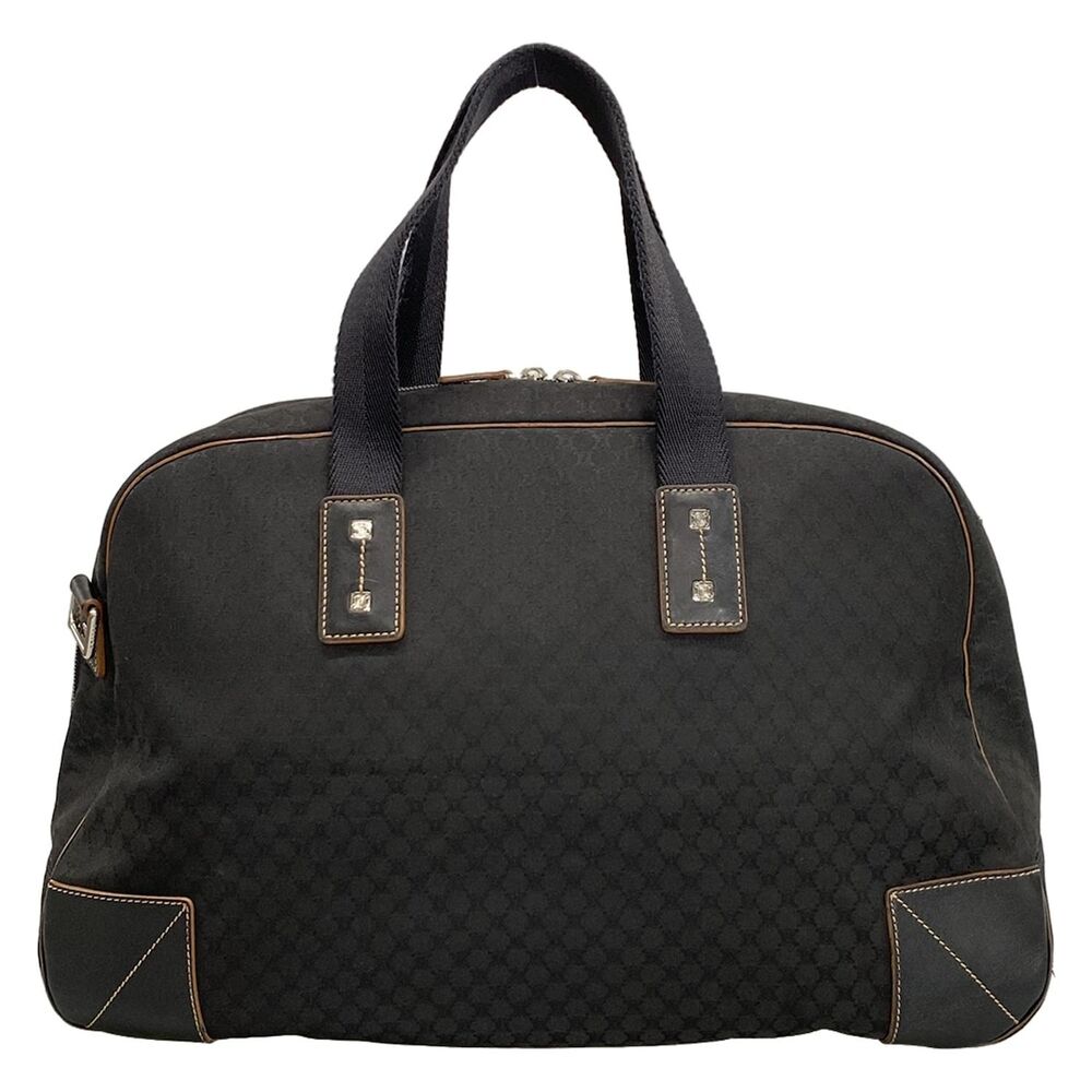 Celine Macadam Boston Bag Jacquard Leather - Picture 3 of 15